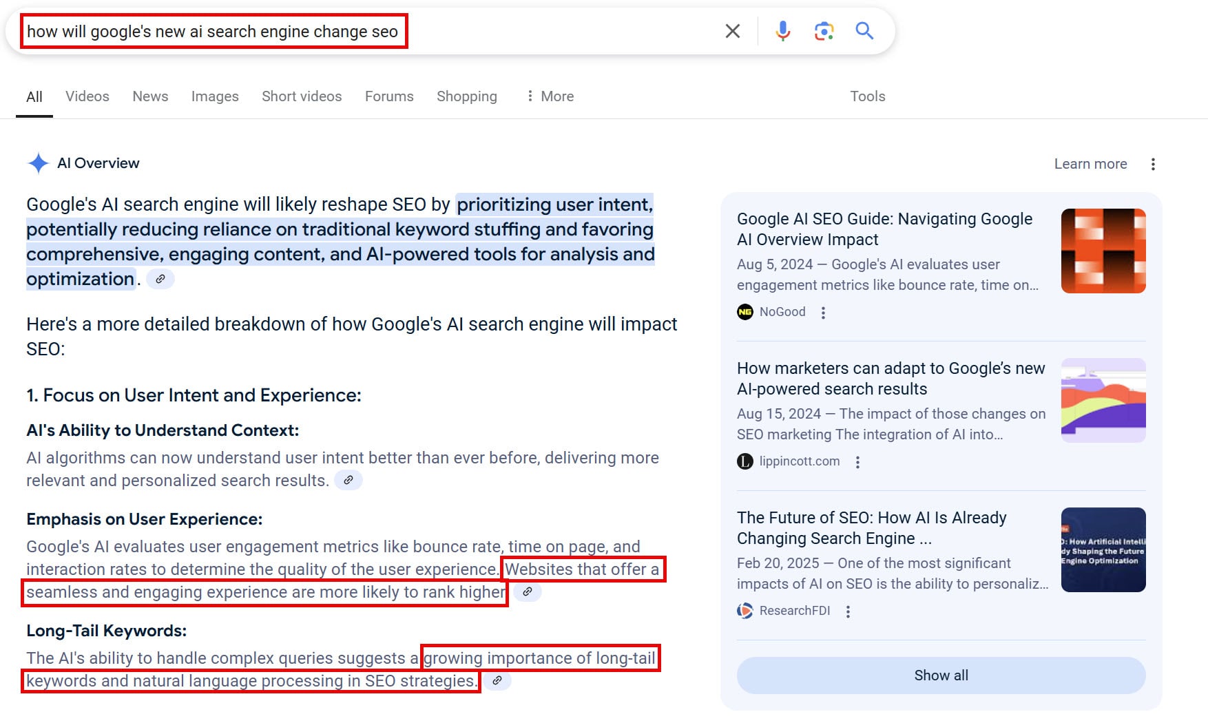 How Google's New AI Search Engine Will Change SEO