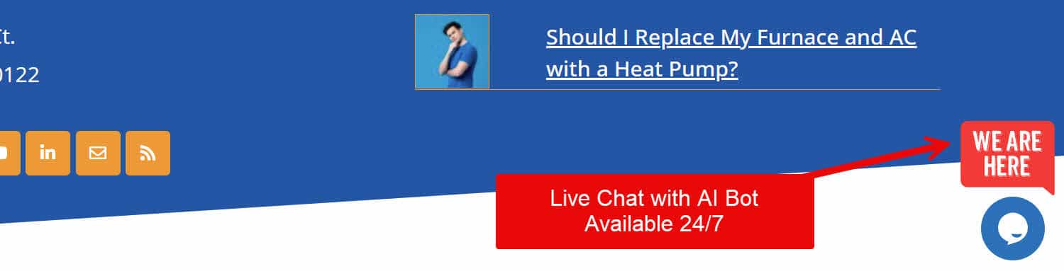 Content Every Home Service Website's Home Page Should Feature: Live Chat and AI Bot