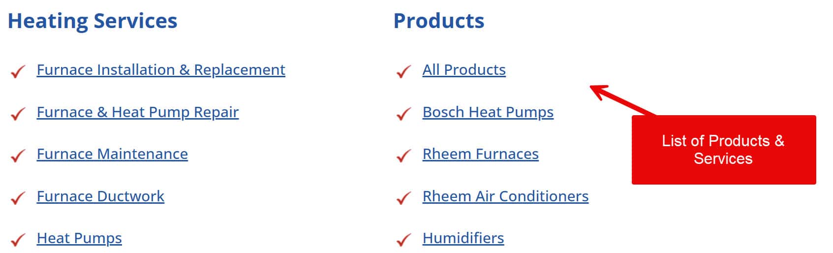 Content Every Home Service Website's Home Page Should Feature: Products and Services